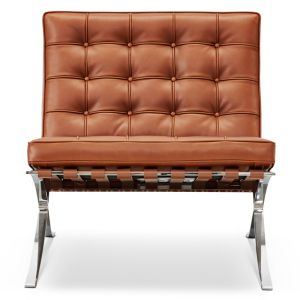 BARCELONA RELAX - Knoll Cognac læder