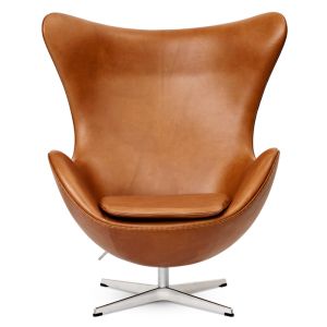 Arne Jacobsen Ægget Legance Cognac Anilin
