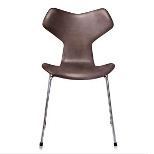 UBRUGT Arne Jacobsen Grand Prix 3130 Originalt Elegance Mocca Anilin