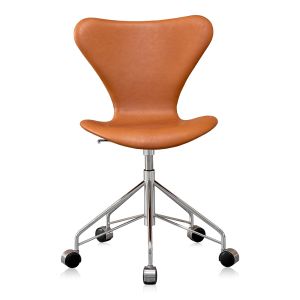 Ny! Arne Jacobsen 3117 Alaska Cognac Anilin