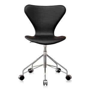 Ny! Arne Jacobsen 3117 Alaska Svart Anilin
