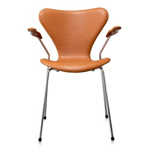Arne Jacobsen 3207 Classic Cognac Semi Anilin