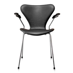 Arne Jacobsen Syveren 3207 Alaska Svart Anilin