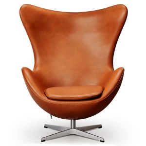 Arne Jacobsen Ægget Alaska Cognac Anilin