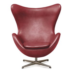 UBRUGT Arne Jacobsen Ægget originalt Elegance Indian Red Anilin