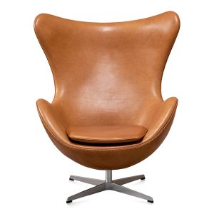 UBRUGT Arne Jacobsen Ægget Vacona Cognac Anilin
