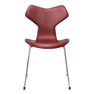 Arne Jacobsen 3107 Alaska Cognac Anilin Ny stol