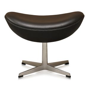 UBRUGT Arne Jacobsen Skammel 3127 Nevada Sort Anilin