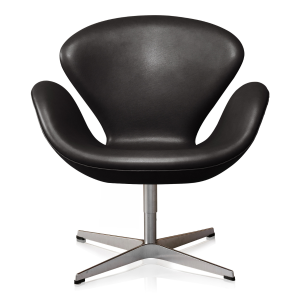 Svanen, eller model 3320, er designet af Arne Jacobsen i 1958 og anses som værende en nytænkende stol grundet dens kurvede former og ingen rette linjer.