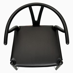 Vendbar hynde til Hans J. Wegner Y-stol Classic Sort