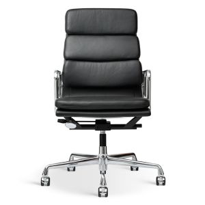 Charles Eames EA-219 Kontorstol - Frontview Vacona Nougat Design