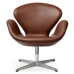 Arne Jacobsen Svanen Classic Mocca Semi Anilin