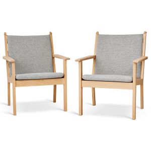 2 stk. Hans J. Wegner GE-284 nyrenoveret 