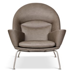 Hans J. Wegner Oculus CH468 - semi-anilin læder NUANCE® Sørensen A/S