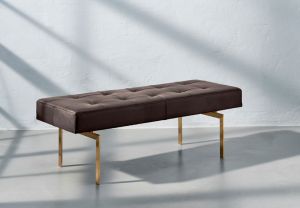 Re•Seat X1 Alaska Mocca Anilin Messing