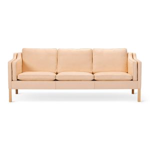 Børge Mogensen 2213 Sofa i Vegetal Anilin Læder - Alderens Skønhed