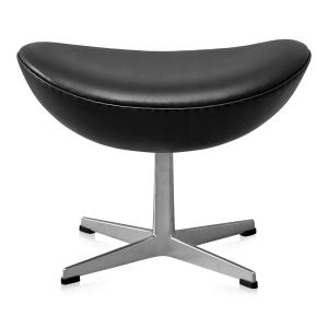 UBRUGT Arne Jacobsen Skammel 3127 Classic Sort Semi Anilin