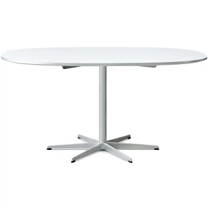 Piet Hein Super Elipse bord 150 x 100 cm med alukant