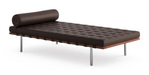 Mies van Der Rohe Daybed Dar Brown Venezia læder