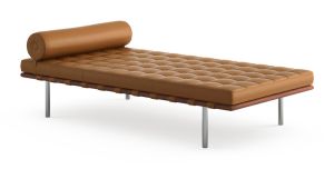 Mies van Der Rohe Daybed Cognac Venezia læder