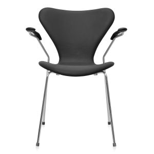 Polstring Arne Jacobsen 7-er stol (modell 3207) – Cognac Anilint lær 