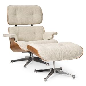 Ubrugt Eames Lounge Chair inkl.  skammel
